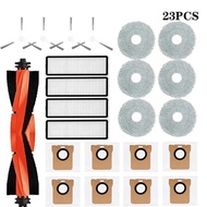X20ดูดฝุ่นสำหรับหุ่นยนต์ Xiaomi +/X20พลัสอุปกรณ์เสริมแปรงด้านหลักตัวกรอง Hepa เปลี่ยนถุงหูรูดผ้าถูพื