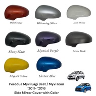 Perodua Myvi Lagi Best / Myvi Icon Side Mirror Cover With Paint