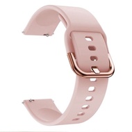 Strap Smartwatch Aukey LS02 Tali Jam Rubber Colorful Buckle Model - Pink/Peach