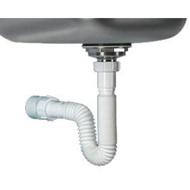 Basin Sink Flexible Hose Drain Pipe Connector 32MM or 40MM