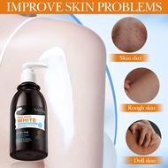 Even naturally dark skin can be whitened with a touch and a wash. A whitening wonder for students. B