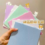 拼豆板2.6mm拼接底板52×52钉加厚耐高温拼豆底板防烫不变形豆板ck4yyy 2.6mm beadboard, 52×52 pegs, thickened, high-temperature re