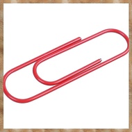 [K U Y G] Super Large Paper Clips Vinyl Coated, 30 Pack 4 Inch Assorted Color Jumbo Paper Clip Holde