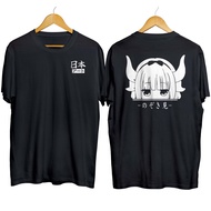KANNA PEEKER anime distro t-shirt - MISS KOBAYASHI'S DRAGON DAGON MAID cotton combed 30s material