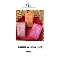 POMME & HENN PERFUME EDP 50ML (JOY,LOVE,ROMANCE)
