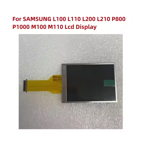 Alideao-NEW LCD Display Screen For SAMSUNG L100 L110 L200 L210 P800 P1000 M100 M110 Digital Camera R