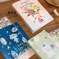 Zhuo Dawang Sticker Storage Book A5 Binder Shell Polaroid Photo Album Photocard Single Grid Double G