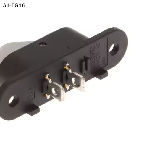 【TG16】5Pcs/1Pc 2026 New White 2 Pin Light ON/OFF Boat Button Switch 250V 6A AC AMP 125V 10A Electric