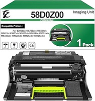 ZHINGUAN 58D0Z00 Drum Unit 58D0Z00 Imaging Drum Work for Lexmark B2865dw MS725dvn MS821dn MS821n MS8