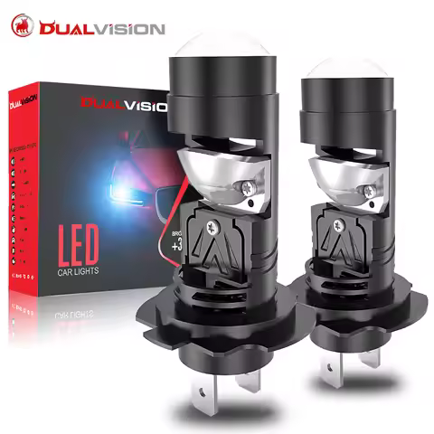 H7 Led Car Headlight Bulb 1:1 Mini Wireless H11 H8 H9 Led 9005 HB3 9006 HB3 Projector Lens Fog Light