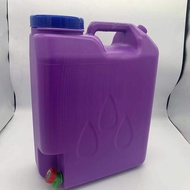 20 Liters or 5 Gallon 3 Drops Slim Water Container With Rotary Faucet