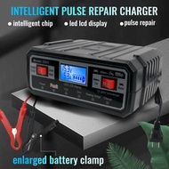 santino motorcycle/car battery charger 12v battery charger 12v/24v bateri charger kereta moto batter