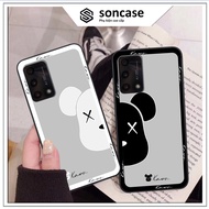 Oppo A74 / A94 / A95 case printed with bears, kaws, cute, adorable, high quality back cover.