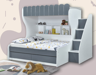 MELAMINE Surface Bed Children Bed / Kids Bed / Kids Single Bed Queen Bed