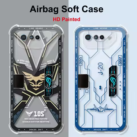 For ROG 7 Ultimate Reinforced Corners Soft TPU Shockproof Airbag Case For Asus ROG 7 Ultimate HD Pai