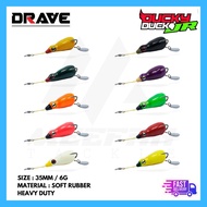 DRAVE DUCKY DUCK JUNIOR 6G 35MM - Fishing Soft Frog Katak Pancing
