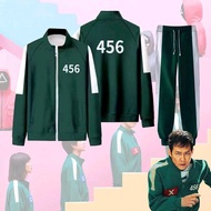 พร้อมส่งในไทย ชุดวอร์มSQUID GAMEเด็ก  ชุดผู้เล่นสควิดเกมเด็ก  ซีซั่น3