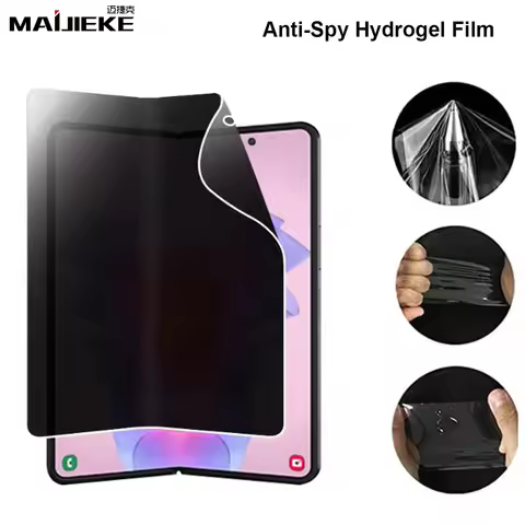 Pravicy Anti Spy Screen Protector for Samsung Galaxy Z Fold 6 5 4 5G Anti Glare Hydrogel Film For Sa