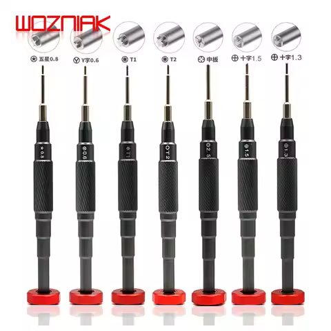 WOZNIAK 3D Screwdriver S2 Alloy head T1 T2 Y0.6 Philips Repair and Disassembly FOR IPHONE Android Ph