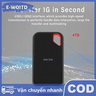 E-WOITD Portable Hard Drive 1TB Original Solid-state Drive 2TB 4TB External Storage Hard Drive USB 3