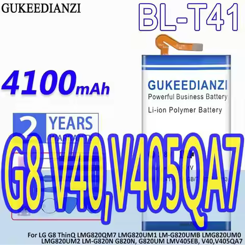 Battery BL-T41 For LG G8 Thinq LMG820QM7 LMG820UM1 LM-G820UMB LMG820UM0 LMG820UM2 LM-G820N G820N, G8