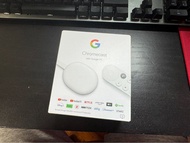 Google Chromecast with Google 4K TV 自色