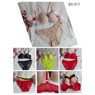 BS 891 AF3 - PUSH UP BRA SET LACE WITH WIRE