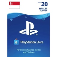 SG PLAYSTATION NETWORK CARD PSN GIFTCARD