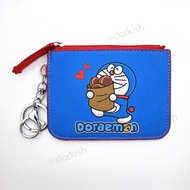 Cute Doraemon with Dorayaki Ezlink Card Pass Holder Coin Purse Key Ring