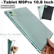 for Tablet Galaxy Tab M9pro M9 Pro 10.8 Inch Android Tablet ShockProof Case Anti-Drop Clear TPU Sili