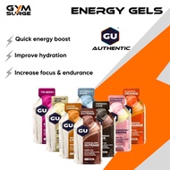 GU Energy Gel 24 Pack - Various Flavors,  Sport Energy Gel, Quick Energy Boost, Enhanced Recovery, I