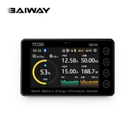 High Quality TC35 8-80V 100A RS485 Smart RV Forklift BT Battery Level Indicator Digital LCD Display 