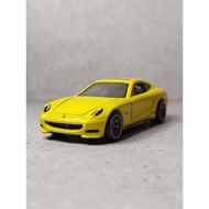 Hot Wheels Ferrari 612 Scaglietti Yellow Speed Machines 2013 Loose Diecast Children's Toy Car Collec