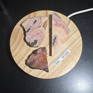 Rhodochrosite Slice Slab Argentina Genuine Stone
