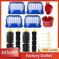 Filter, Brush Accessory Kit Spare Parts Brushes Plastic for iRobot Roomba 600 Series 605 606 and 500 Series 564 585 595 Factory Outlet