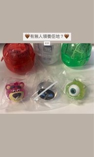迪士尼 pixar 戒指扭蛋 Lotso勞蘇 大眼仔