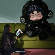 P POP#MART正品SKULLPANDA You Found Me Theater Series Plush Doll Pendant Gift 13.5cm