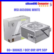 MSI MAG A650BNL WHITE 80+ Bronze WHITE 650W A650