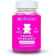 BEARVANA Vaginal pH Support & Probiotic Gummies for Women | Feminine Wellness & Intimate Care Supple