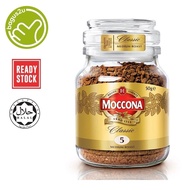 Moccona Coffee Freeze Dried Classic 50g Classic 5 Medium Roast