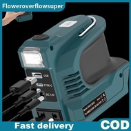 FSMY 180W Power Inverter DC 18V 21V To AC 220V USB Type-C DC Adapter For Makita For Milwaukee For Ei