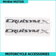 Emblem Nameplate Sticker for Sym Xs150t-9a Cruisym 150x