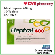 【CVS】Heptral 400mg Tablets 30's | Exp: 08/2027 Heptral Abbott Heptral