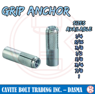 GRIP ANCHOR ZINC PLATED  (10 PCS) PER ORDER