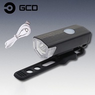 GCD ไฟหน้าจักรยาน LED ชาร์จไฟได้, ชุดไฟ USB สำหรับจักรยานเสือภูเขาไฟหน้าหลังจักรยานไฟฉายเตือนความปลอดภัยในการขี่จักรยาน
