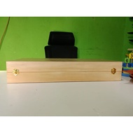 Wooden/box storage box measuring 50, 25, 9 cm Wooden Storage Box