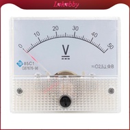 [Lohobby] DC 0-20V 0-500V Analog Panel Voltage Gauge Volt Meter 85C1 2.5% Error, Embedded Installati