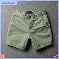 ✅Ultra short men's 3/4 pants, trendy pure cotton elastic thin fashion versatile casual超短裤男三分四分裤潮纯棉弹力
