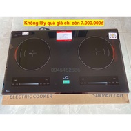 Bauer BE 38GTA Double Induction Cooker Slide Touch Control Induction Cooker - Energy Saving - 3 Year