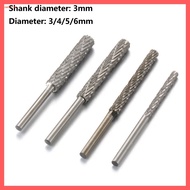 【DRHT】 1PC Rotary Burr Cutter HSS Rotary File Milling Cutter